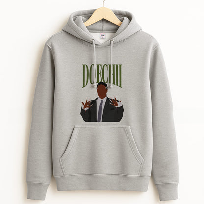 Rapper In Suit Grey Hoodie