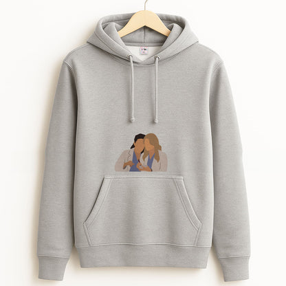 Faceless Characters - Grey's Grey Hoodie