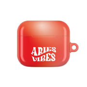 Aries Vibes Gradient Zodiac AirPods Case 3