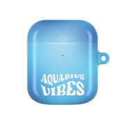Aquarius Vibes Gradient Zodiac AirPods Case 2