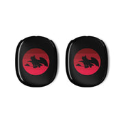 Red Sunset Dragon AirPods Max Case 3