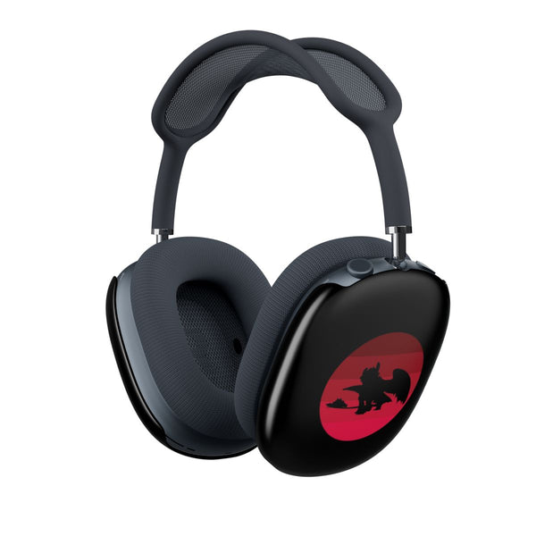 Red Sunset Dragon AirPods Max Case