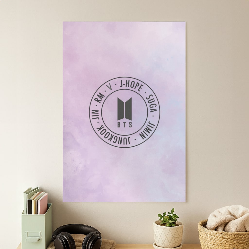 Galaxy Logo - BTS Poster