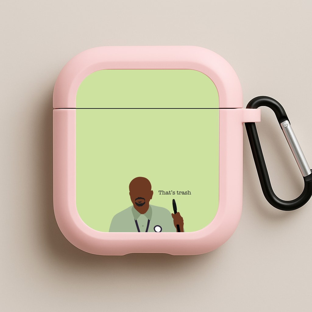 That's Trash Pink AirPods Case