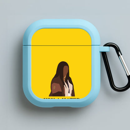 You A Hater Blue AirPods Case