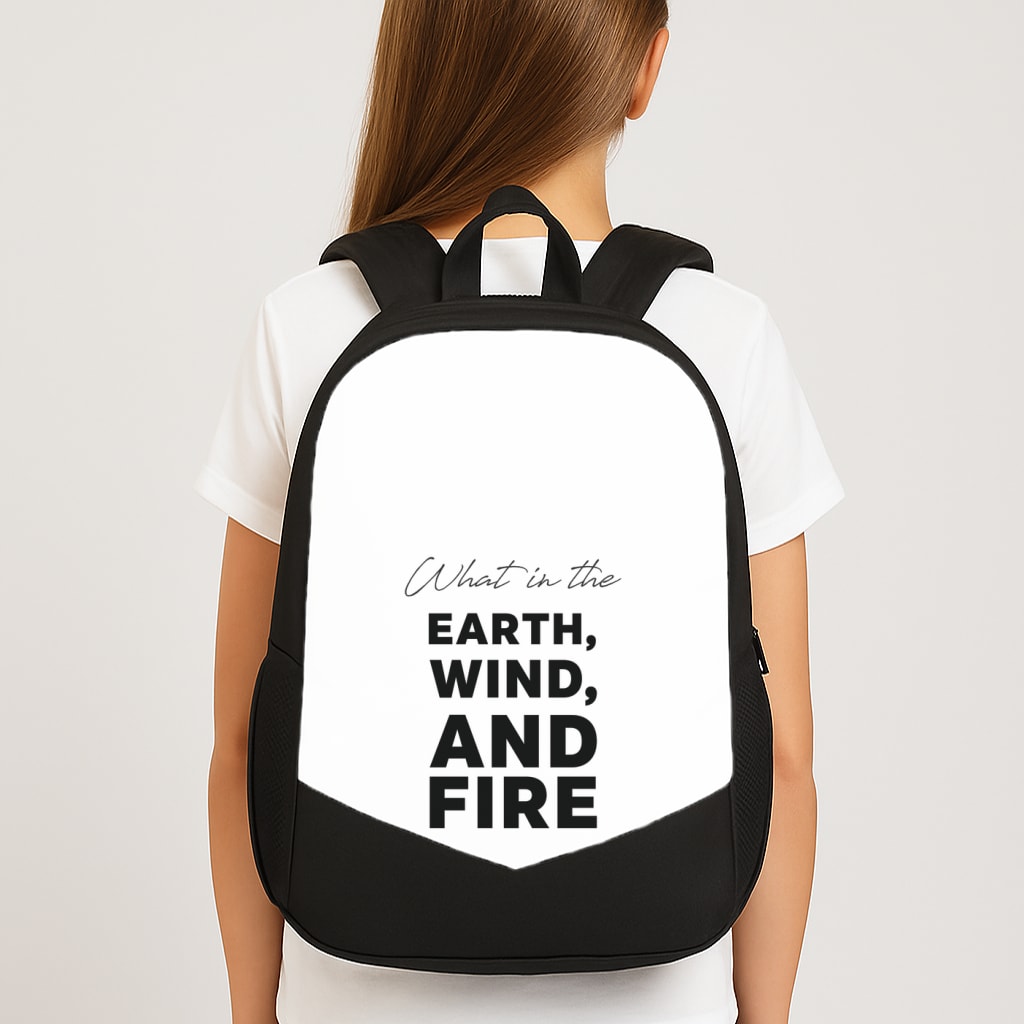 What In The Earth, Wind And Fire Backpack