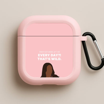 Every Day?! That's Wild Pink AirPods Case