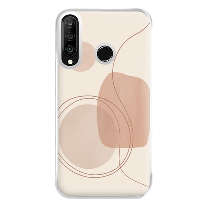 Abstract Pattern V Phone Case for Huawei P30 Lite