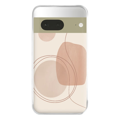 Abstract Pattern V Phone Case for Google Pixel 7a