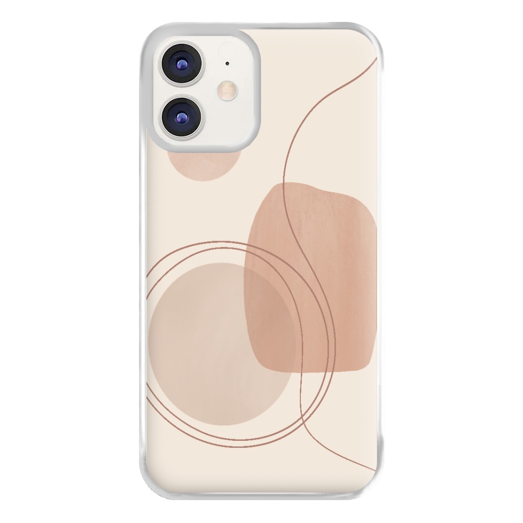 Abstract Pattern V Phone Case for iPhone 12 / 12 Pro