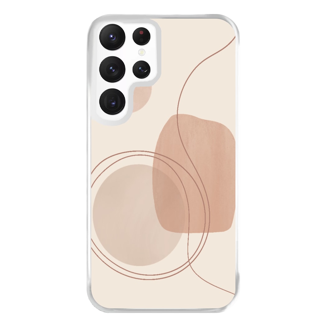 Abstract Pattern V Phone Case for Galaxy S22 Ultra