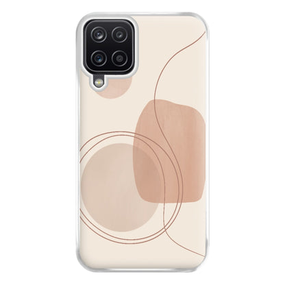 Abstract Pattern V Phone Case for Galaxy A12