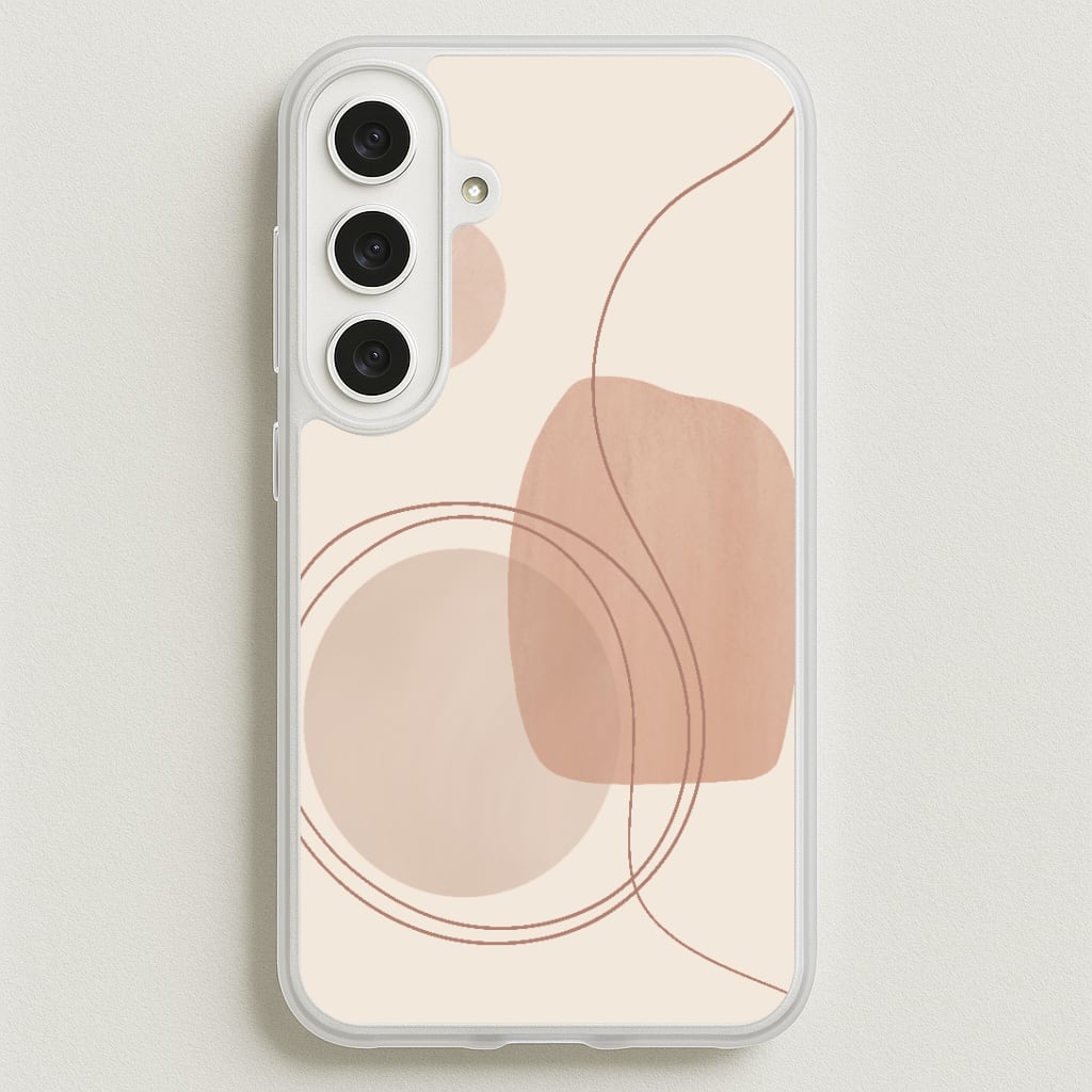 Abstract Pattern V Phone Case for Galaxy S25FE