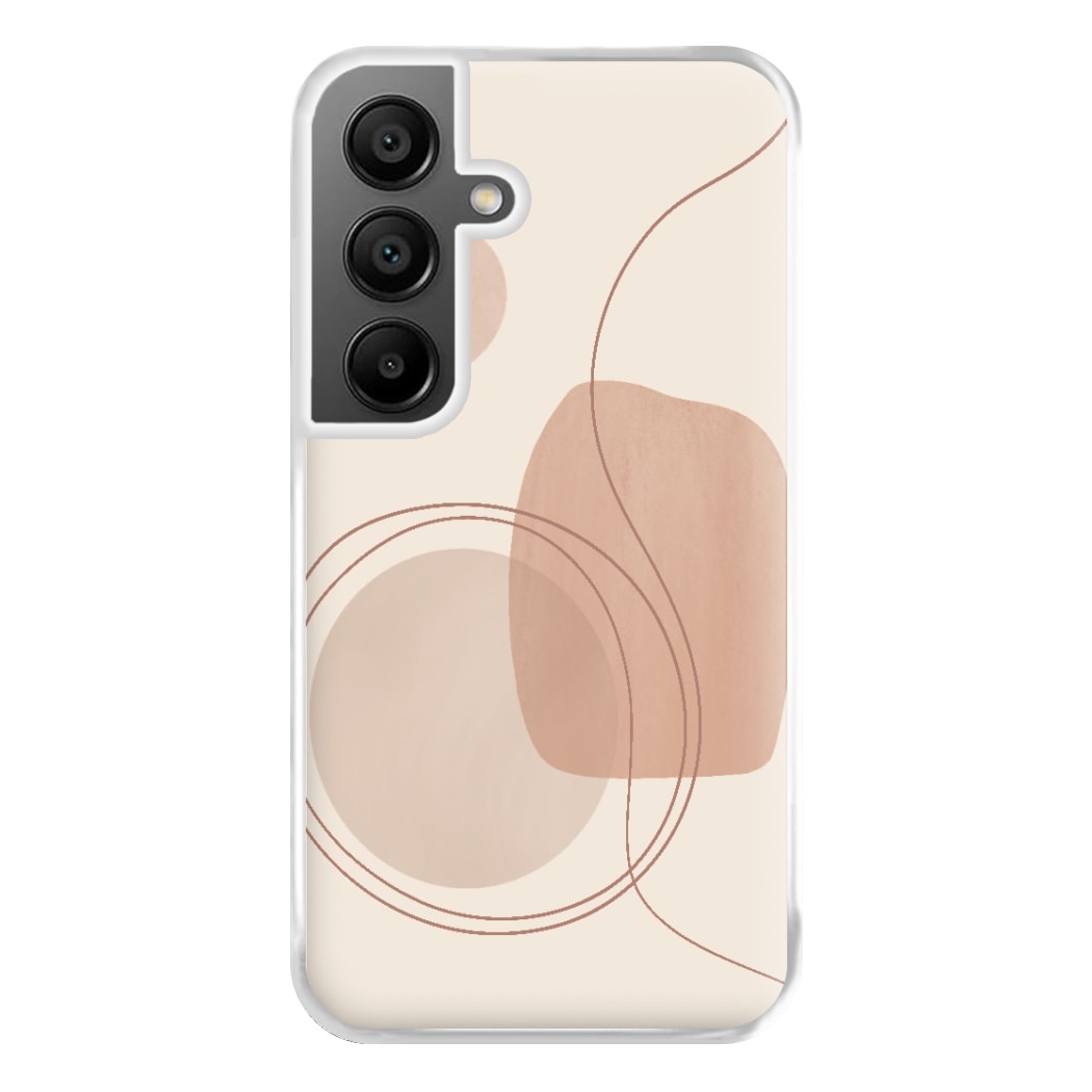 Abstract Pattern V Phone Case for Galaxy A55