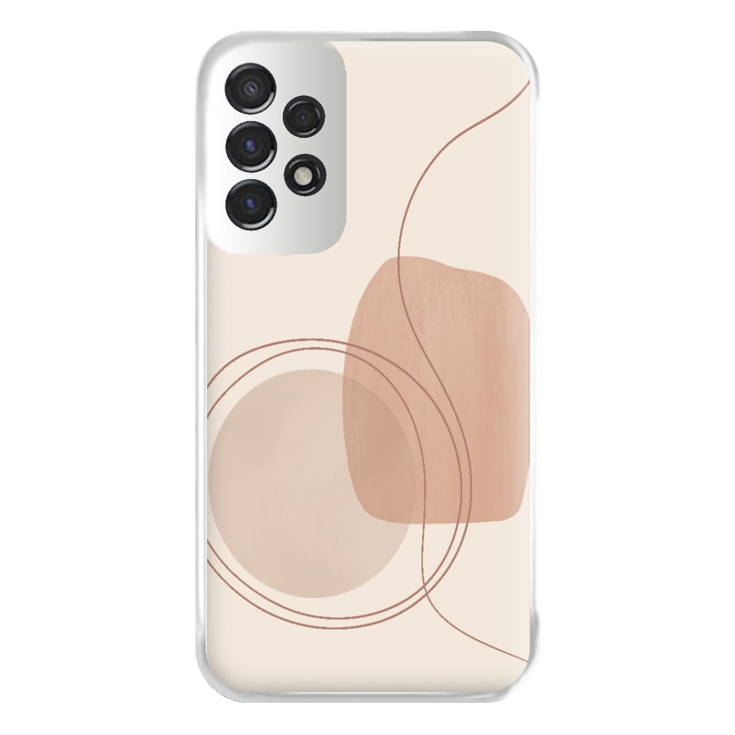 Abstract Pattern V Phone Case for Galaxy A53