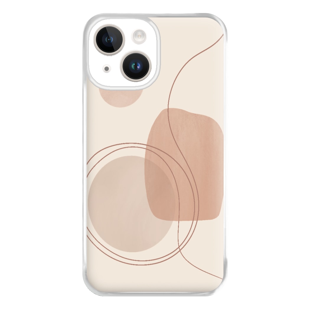 Abstract Pattern V Phone Case for iPhone 14