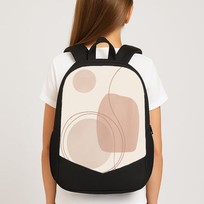 Abstract Pattern V Large School Bag