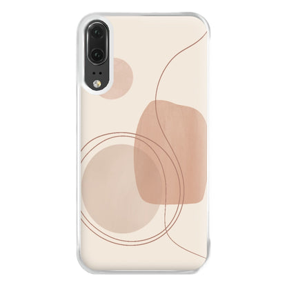 Abstract Pattern V Phone Case for Huawei P20