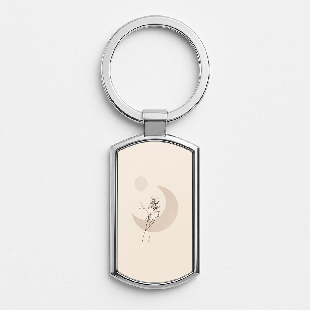 Abstract Pattern VII Luxury Keyring