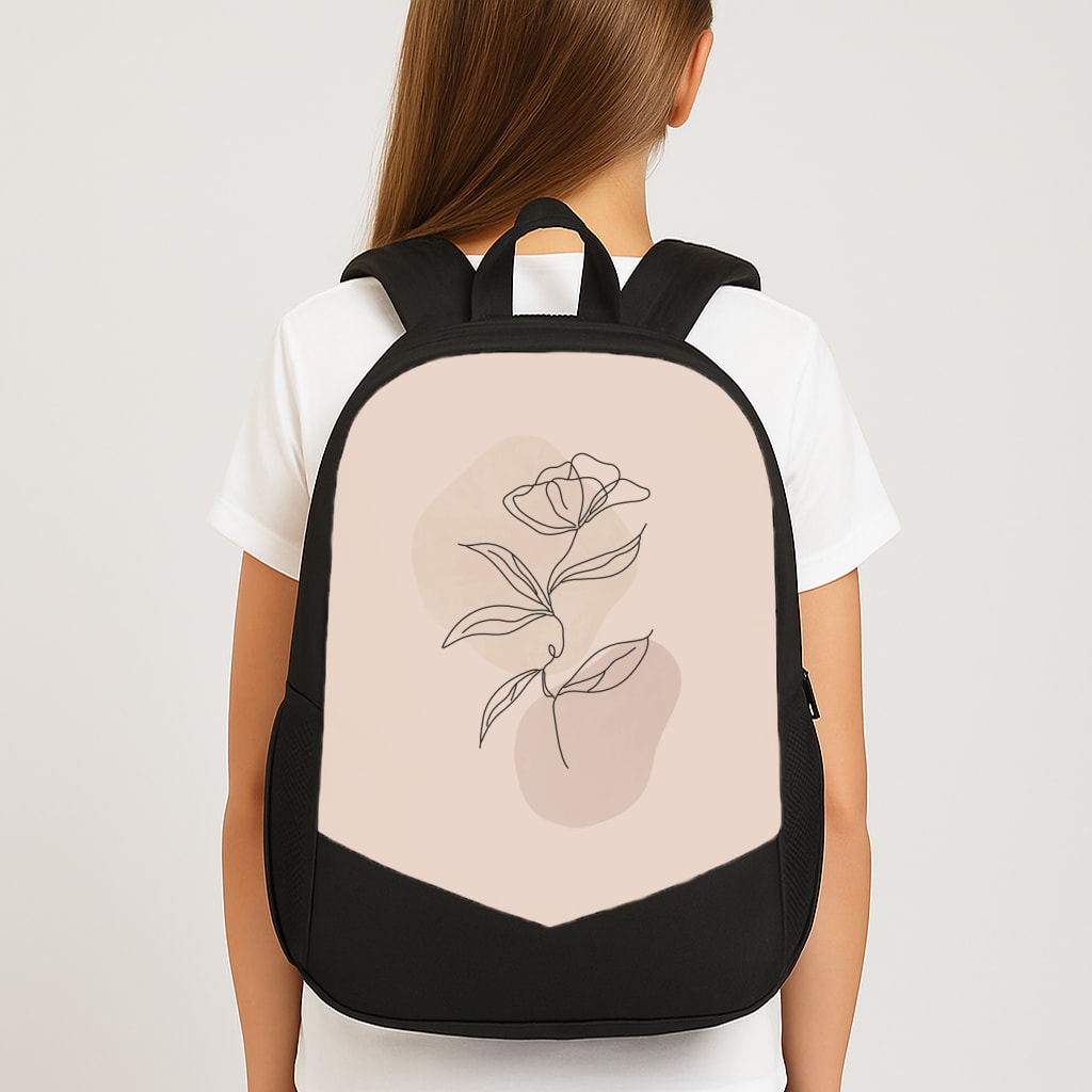 Abstract Pattern IX Large School Bag