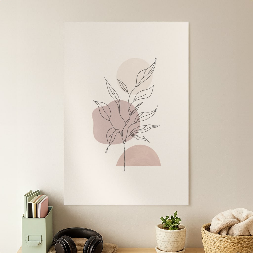 Abstract Pattern X Poster