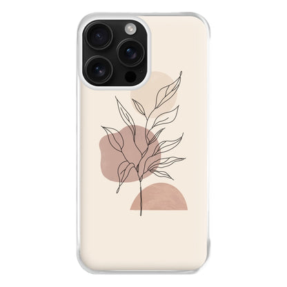 Abstract Pattern X Phone Case for iPhone 16 Pro Max