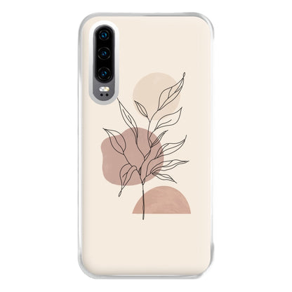 Abstract Pattern X Phone Case for Huawei P30