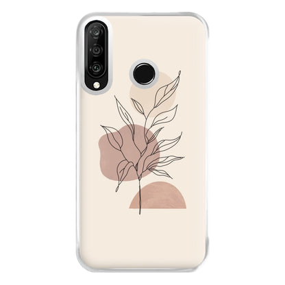 Abstract Pattern X Phone Case for Huawei P30 Lite