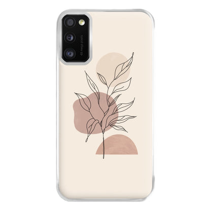 Abstract Pattern X Phone Case for Galaxy A41