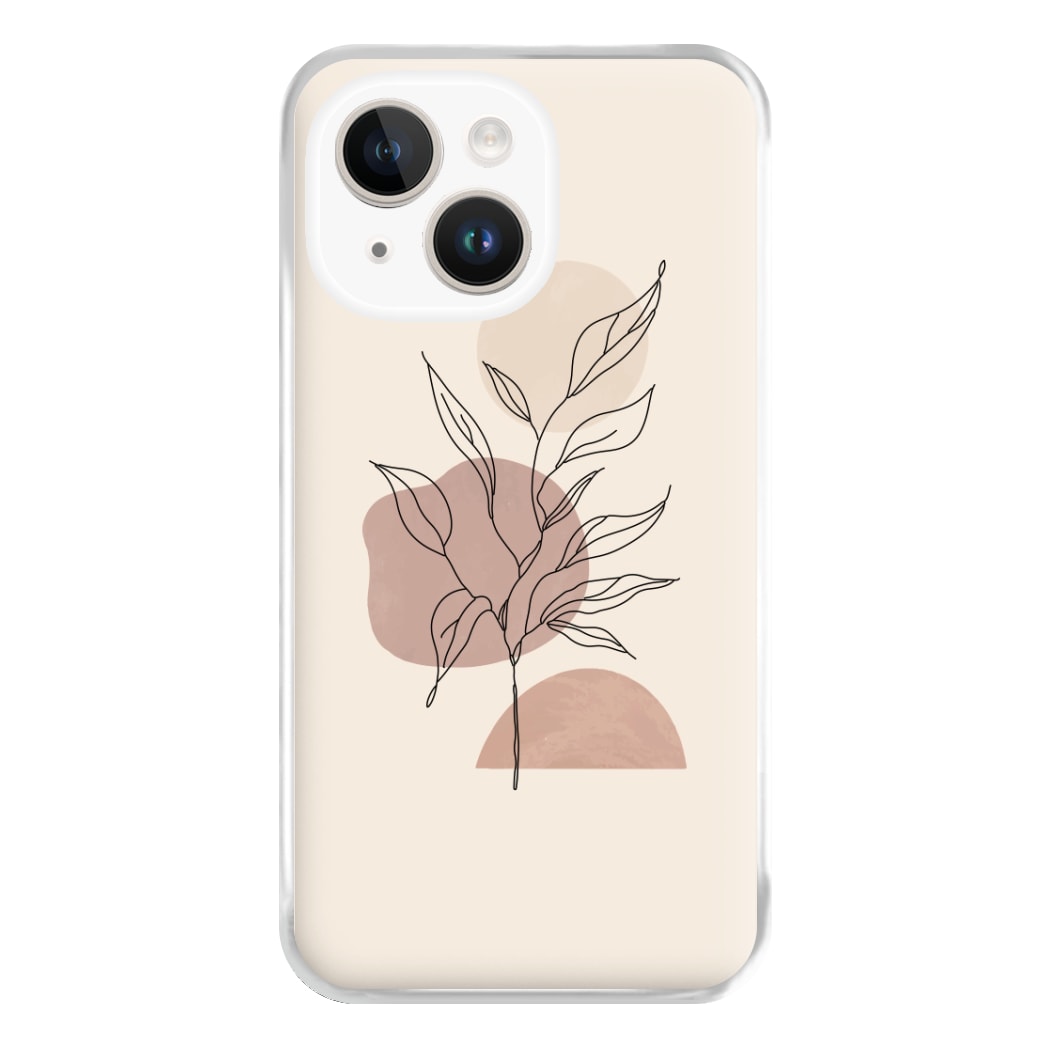 Abstract Pattern X Phone Case for iPhone 14 Plus