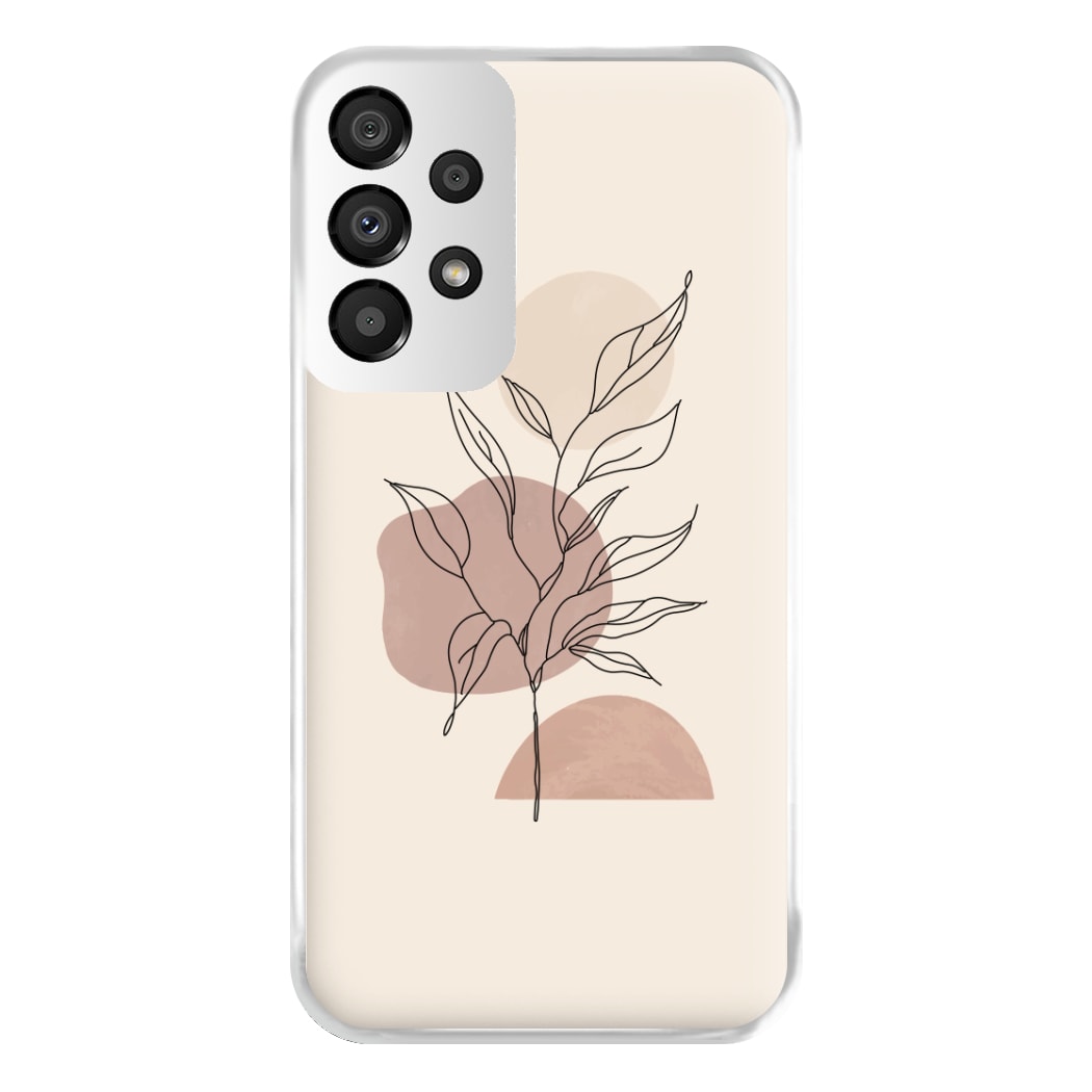 Abstract Pattern X Phone Case for Galaxy A33