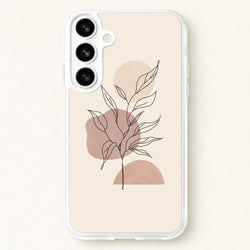 Abstract Pattern X Phone Case for Galaxy S26
