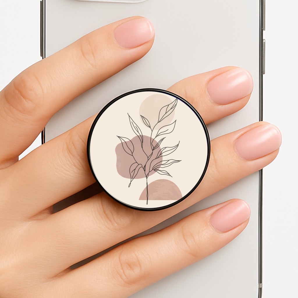 Abstract Pattern X Phone Grip