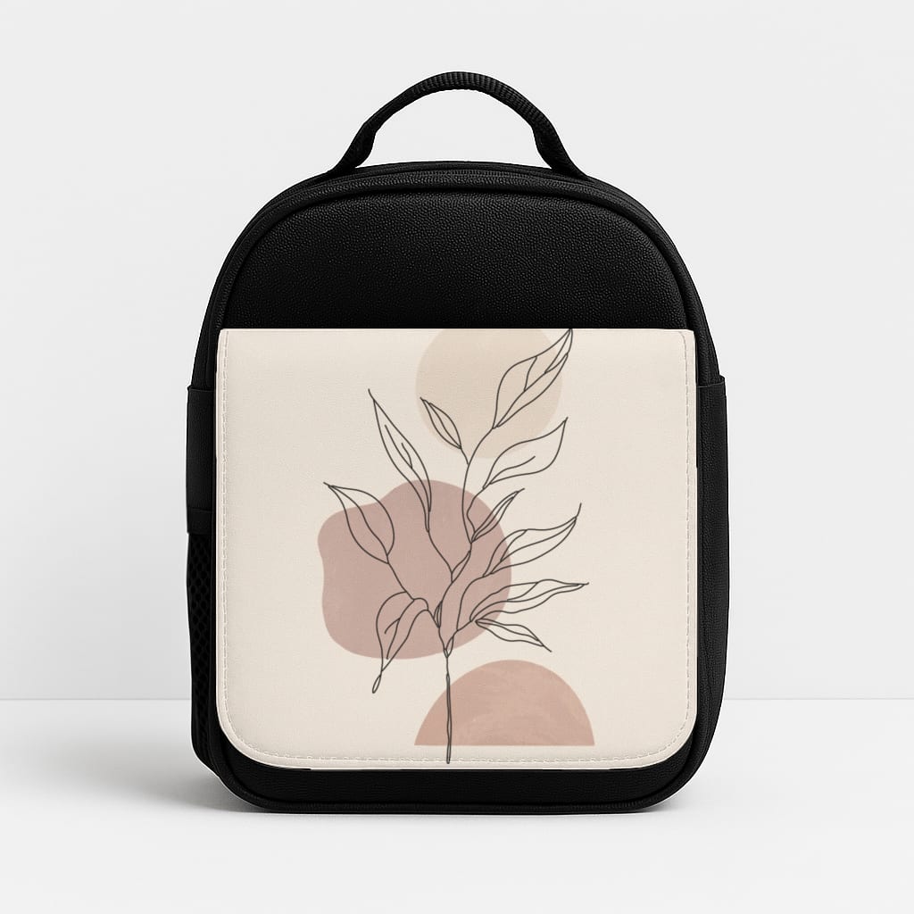 Abstract Pattern X Insulated Lunchbox