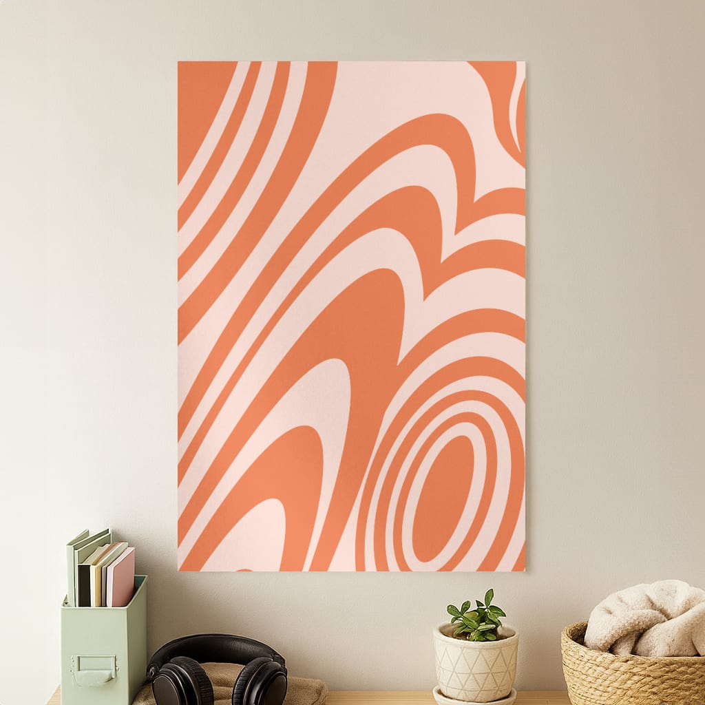 Colourful Abstract Pattern I Poster