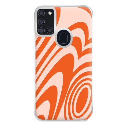 Colourful Abstract Pattern I Phone Case for Galaxy A21s