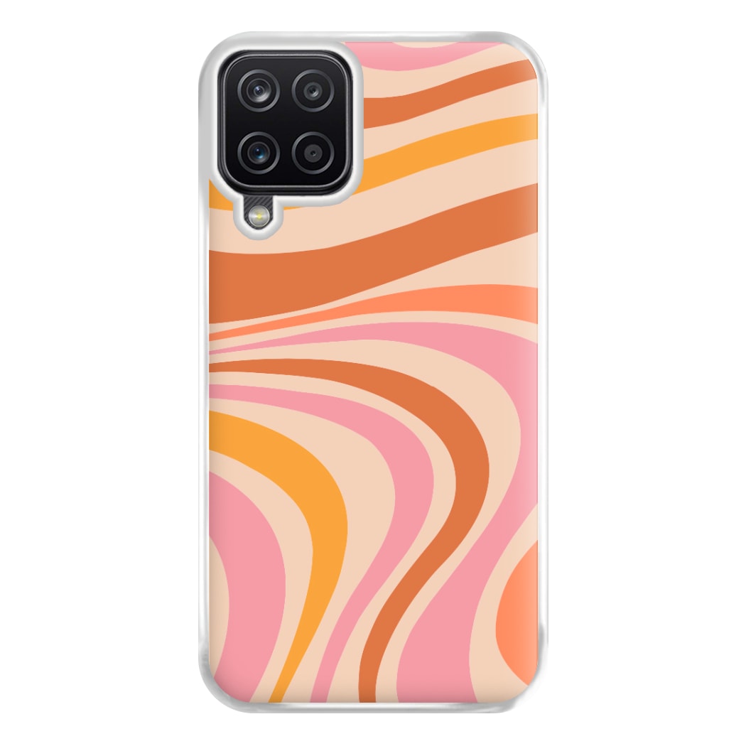 Colourful Abstract Pattern III Phone Case for Galaxy A12