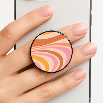 Colourful Abstract Pattern III Phone Grip