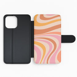Colourful Abstract Pattern III Flip Phone Case