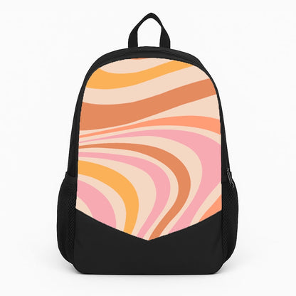 Colourful Abstract Pattern III Large Backpack