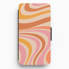 Colourful Abstract Pattern III Flip / Wallet Phone Case