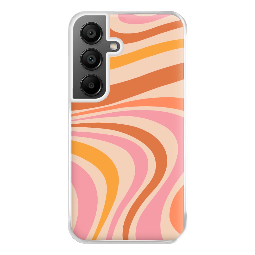 Colourful Abstract Pattern III Phone Case for Galaxy A55