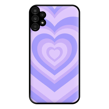 Purple - Colourful Hearts Phone Case for Galaxy A13