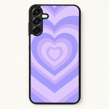 Purple - Colourful Hearts Phone Case for Galaxy A37