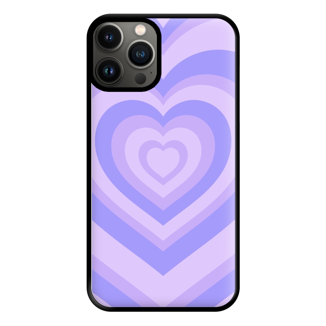 Purple - Colourful Hearts Phone Case for iPhone 11 Pro Max