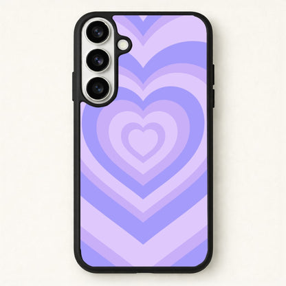 Purple - Colourful Hearts Phone Case for Galaxy S26