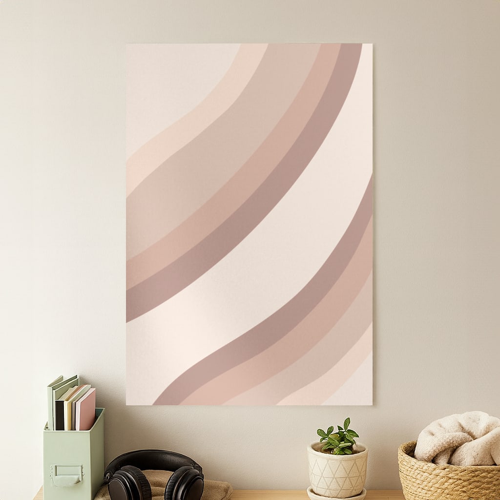 Colourful Abstract Pattern VI Poster