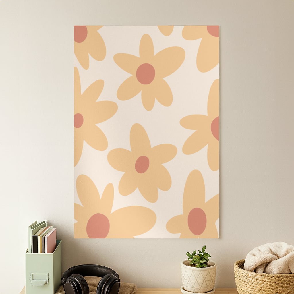 Colourful Abstract Pattern VII Poster