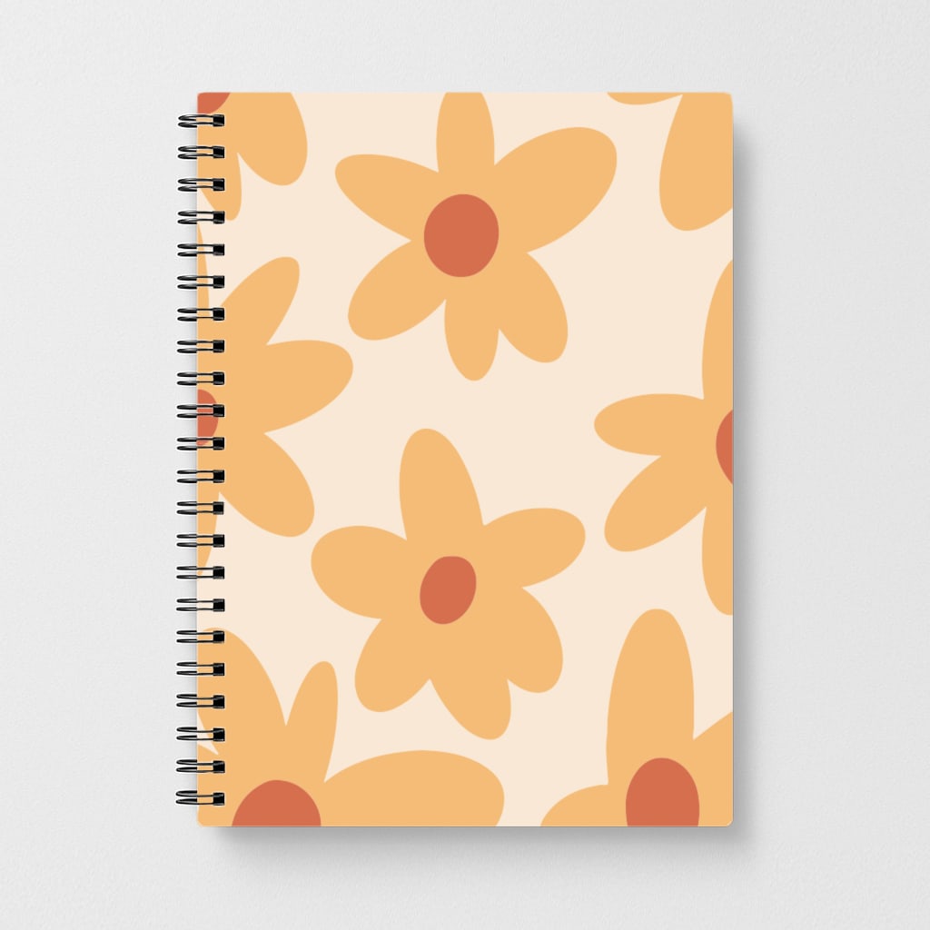 Colourful Abstract Pattern VII Notebook