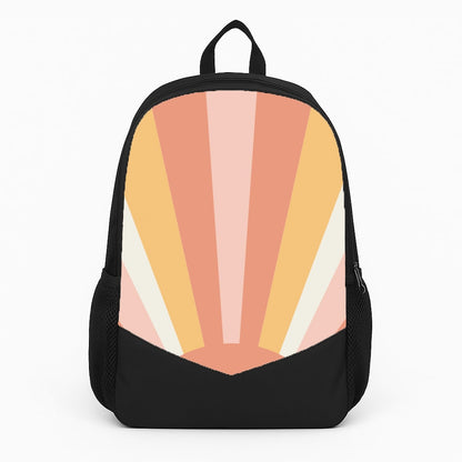 Colourful Abstract Pattern IX Large Backpack